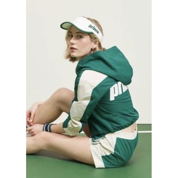 Prince Pickleball Women's Woven Zip-Front Hooded Jacket NEW W/tags! - Picture 3 of 6